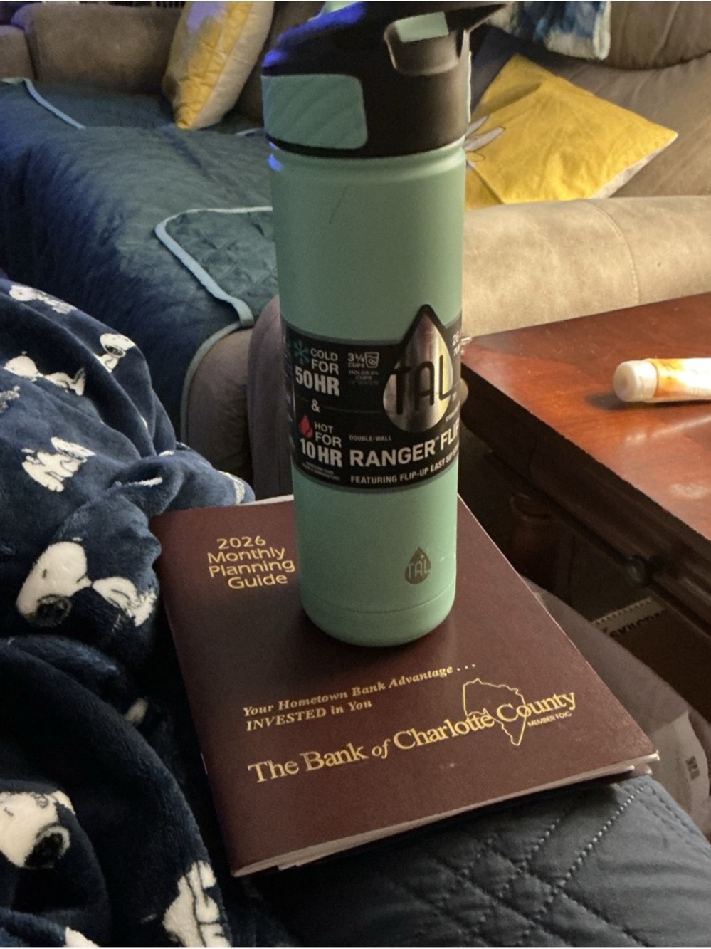Ranger Flask Insulated Water Bottle — Mint Green